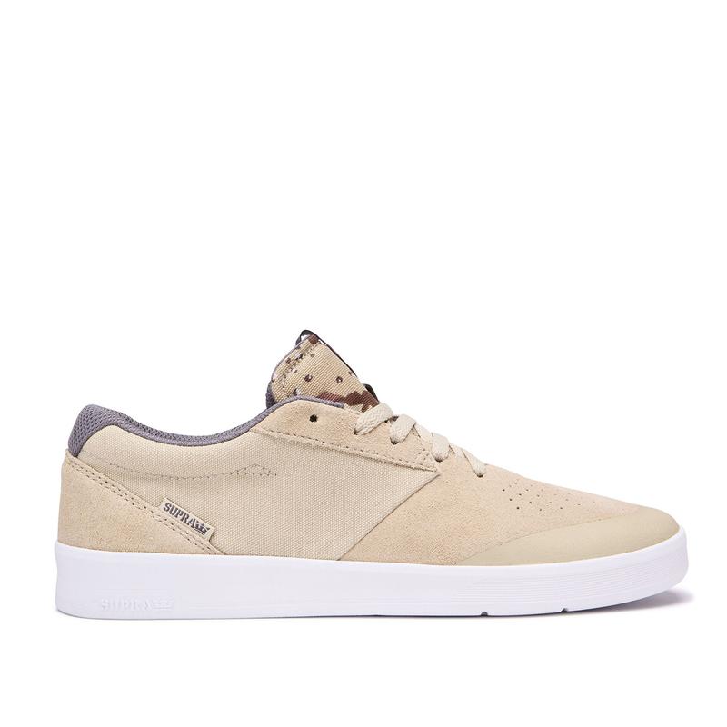 Zapatillas Bajas Supra Argentina Hombre - SHIFTER Beige (DZQNT-0126)